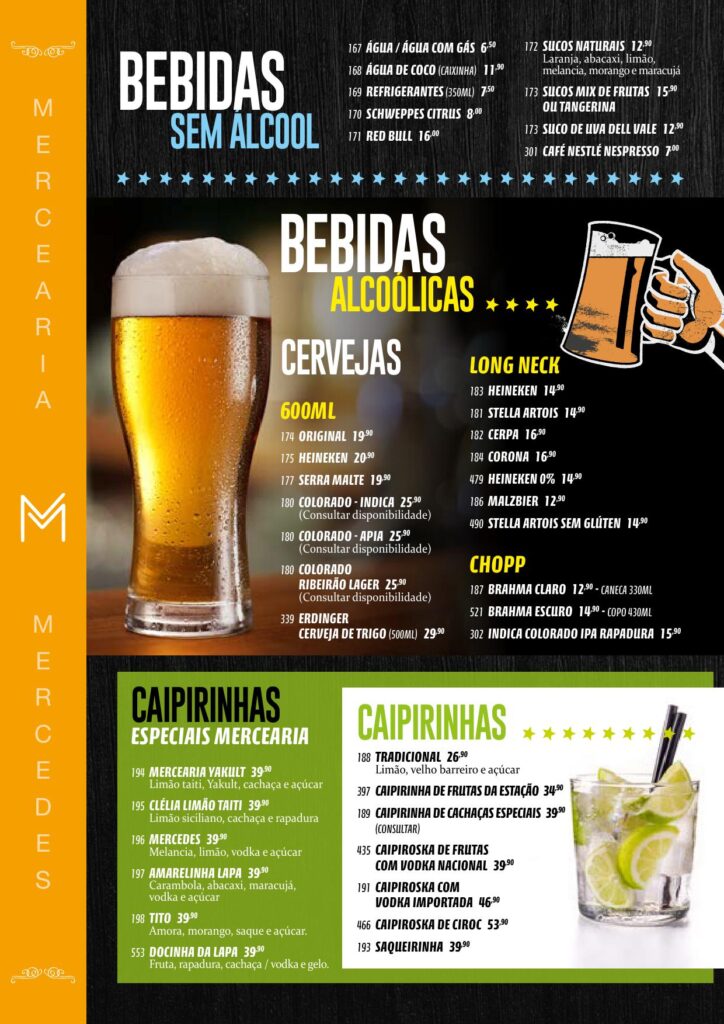 Mercearia Mercedes - Água, Sucos, Cafés & Cervejas