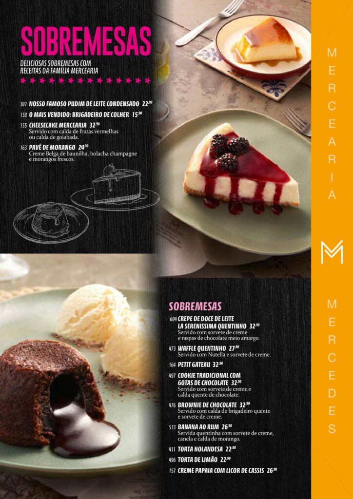 Mercearia Mercedes - Desserts