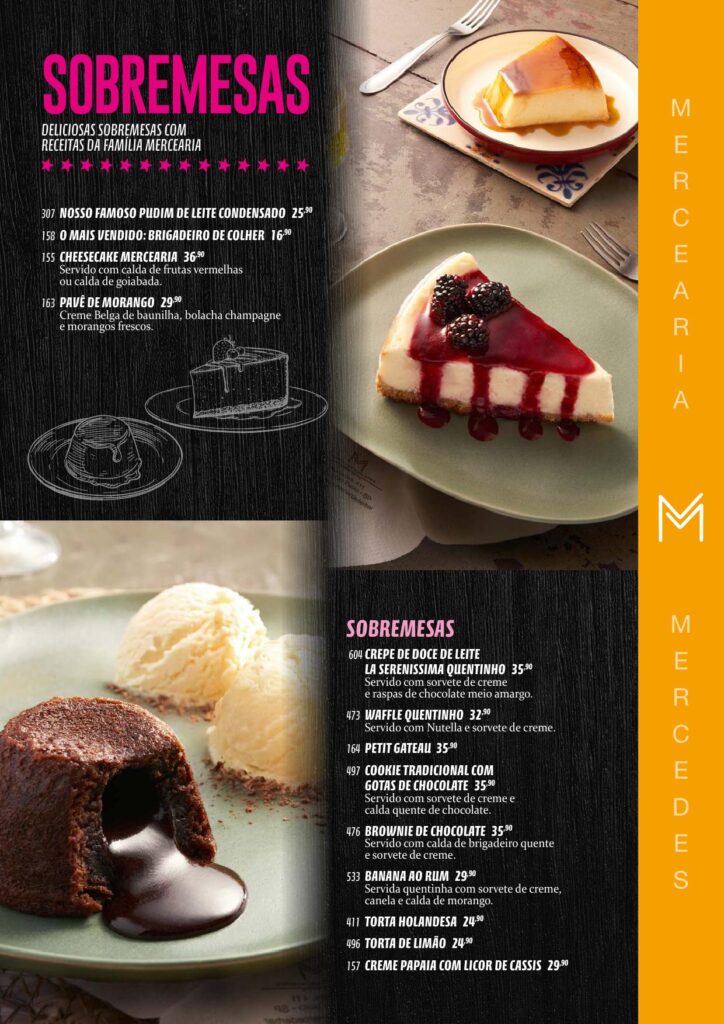 Mercearia Mercedes - Desserts